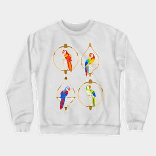 Tiki Birds Crewneck Sweatshirt